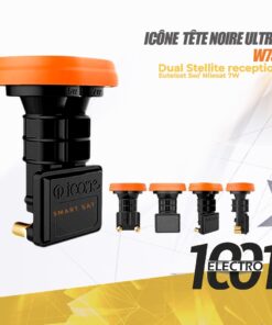 Icone Tête Noir Ultra W75