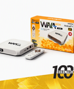 Boîtier Android TV Waka Box G216 – 4K Ultra HD & Android 14